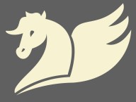 yellow_horse_gray_backgr
